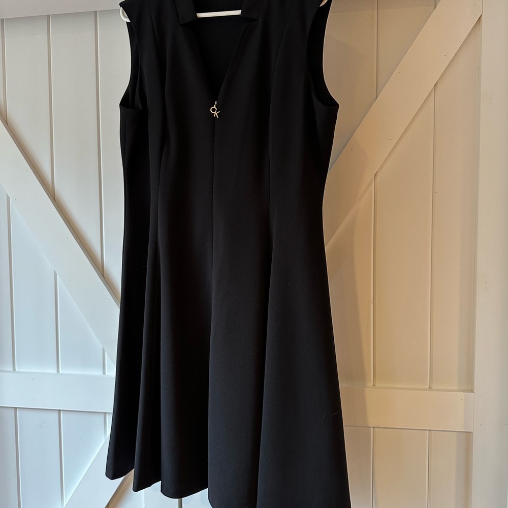 Elegant Black Sleeveless Dress